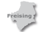 Umriss Freising mit Link zu Pensionen in und um Freising